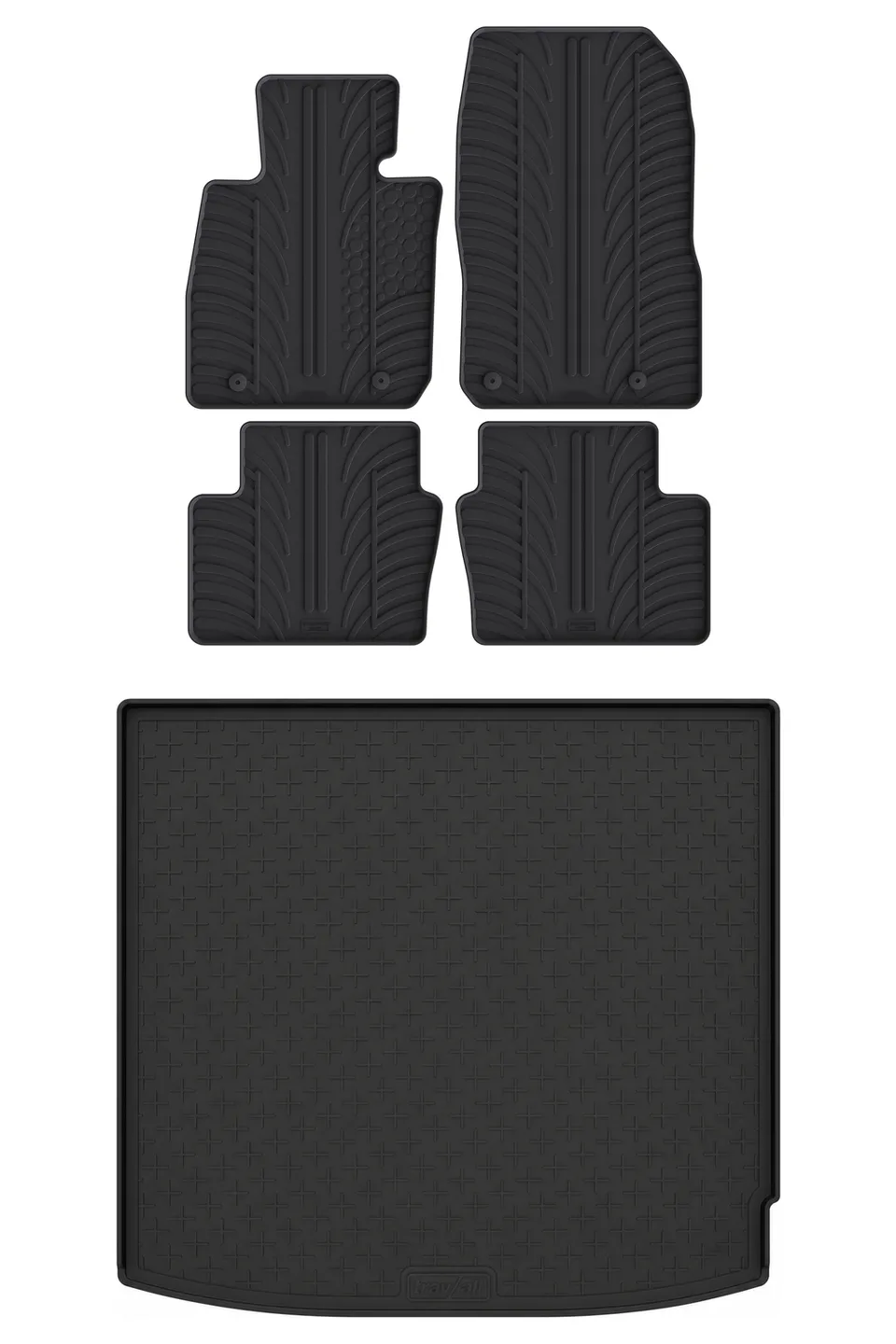 Travall Bundles Renault Arkana kit tappetini e vasca baule 2020- protezione