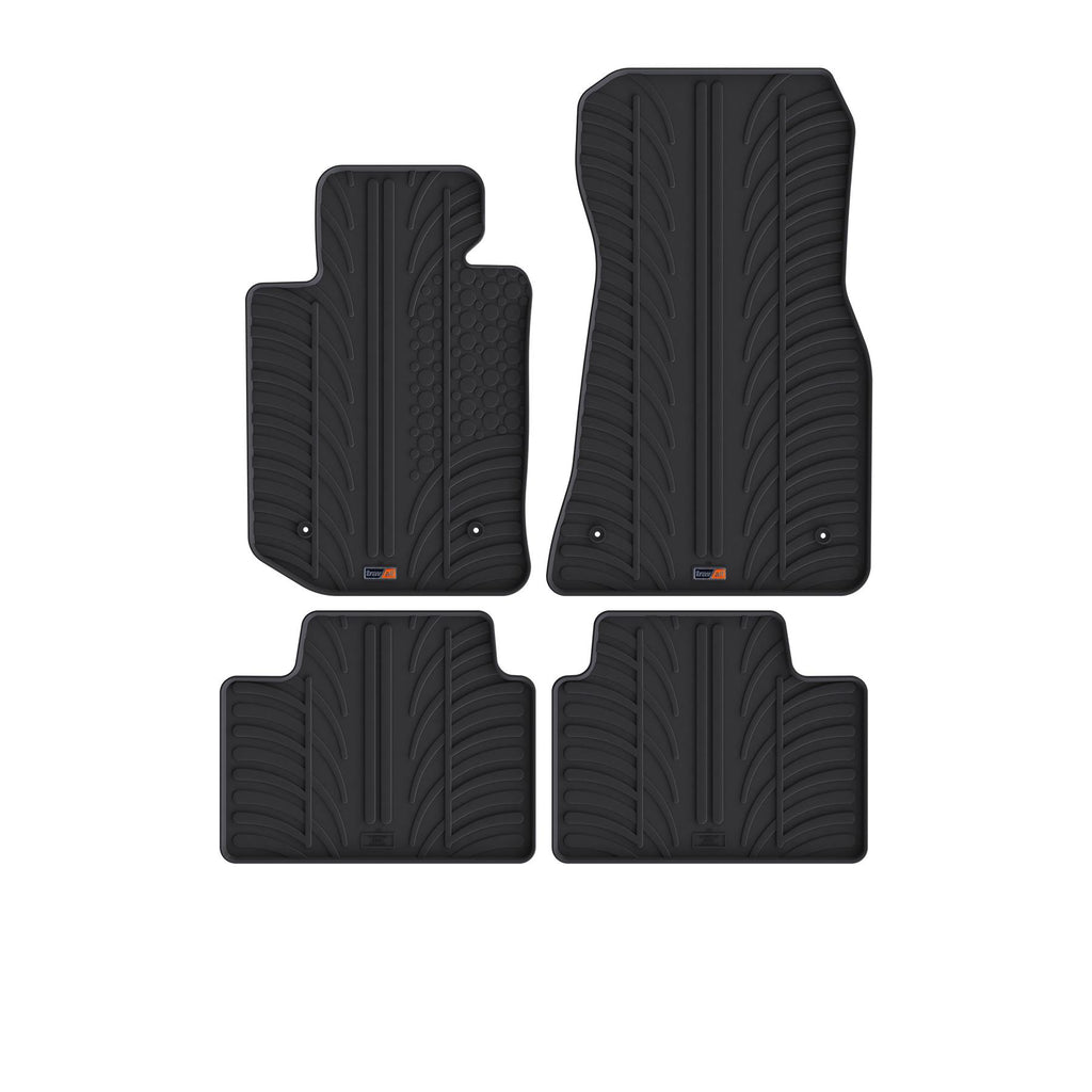 Travall Car Mats BMW 3 Series tappetini in gomma 2019-2023 su misura
