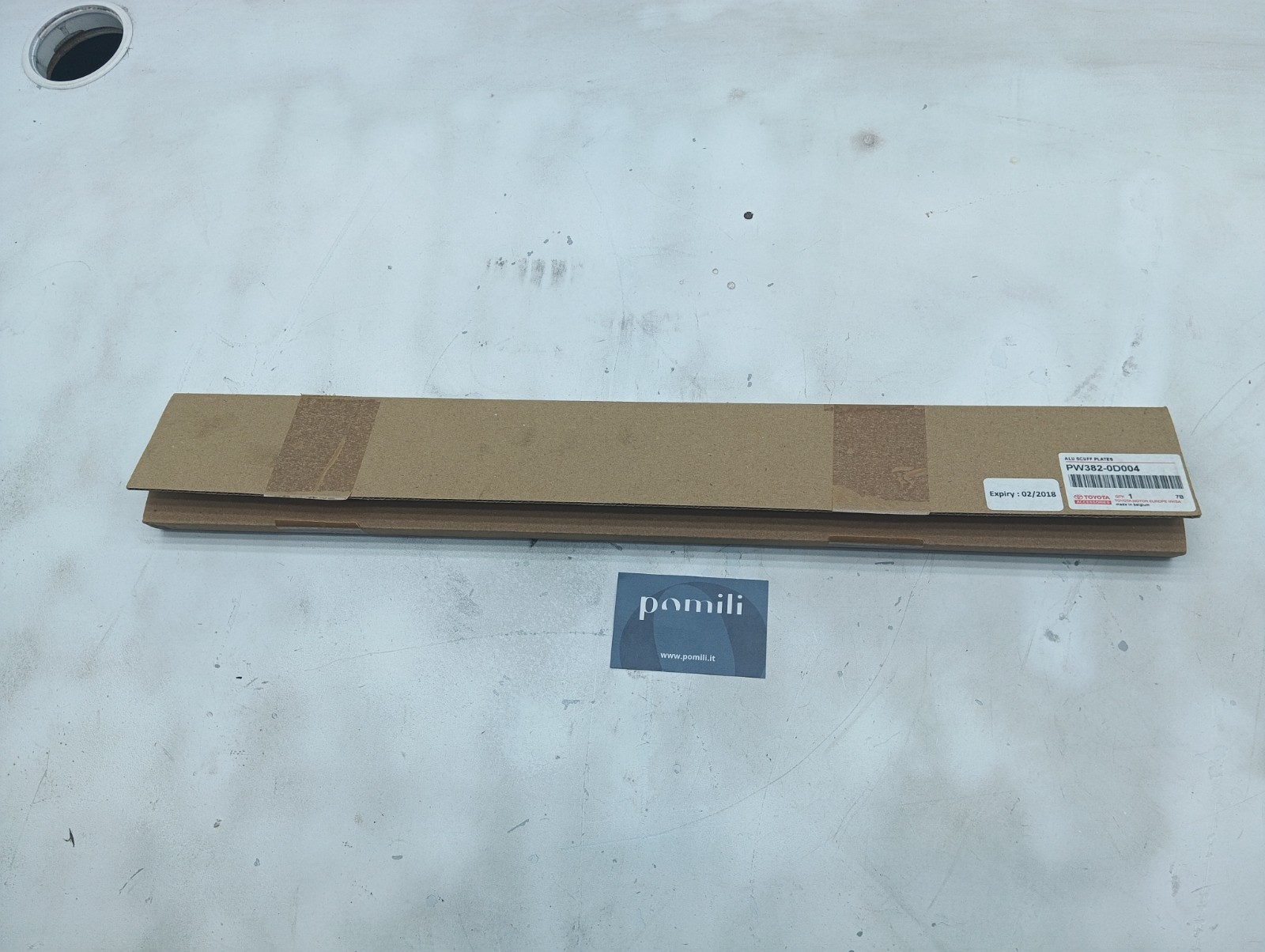 Pomili Lamierati esterni Toyota Yaris PW382-0D004 set battitacchi