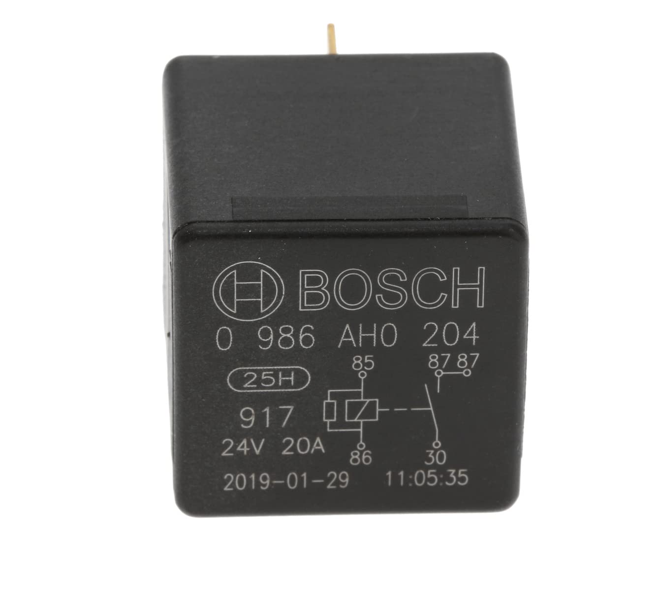 Bosch HCP Componenti elettrici 0986AH0204 mini relè 24 V 30 A 5 terminali