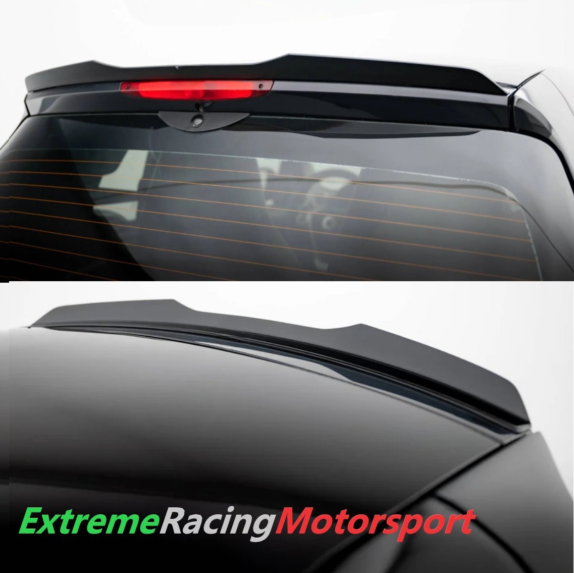 Xtreme Racing Decorazioni Auto e Adesivi Spoiler Lunotto Smart Fortwo 451 Carbon Look