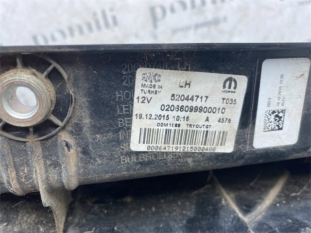 Pomili Fanaleria Fanale posteriore Fiat Doblò Cargo sinistro 01/15>