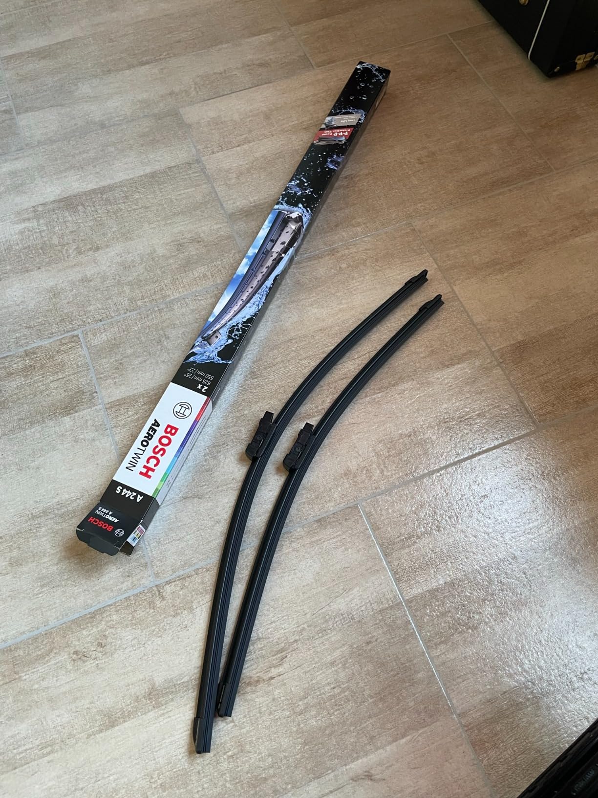 Bosch HCP Spazzole tergicristallo 3397014244 Aerotwin A244S 2 pezzi confezione tradizionale
