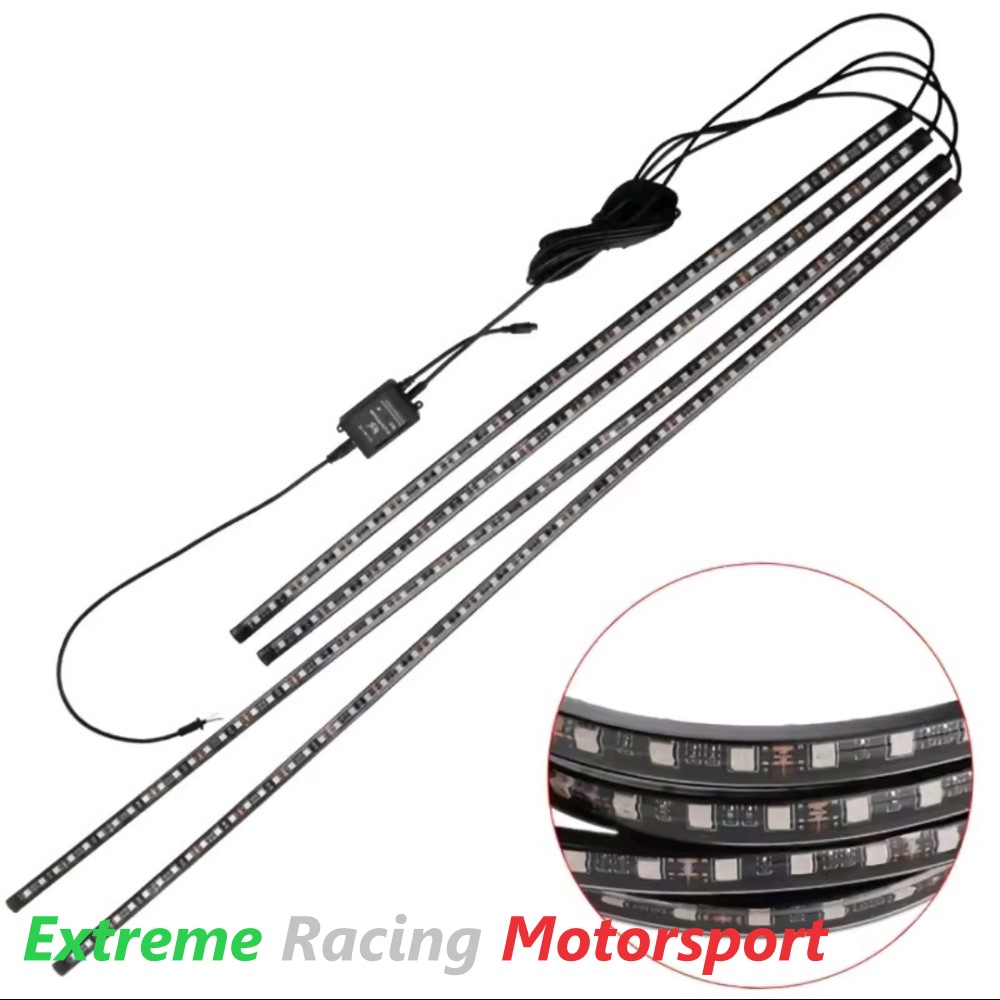 Xtreme Racing Kit Illuminazione LED Undercar Multicolor telecomando infrarossi