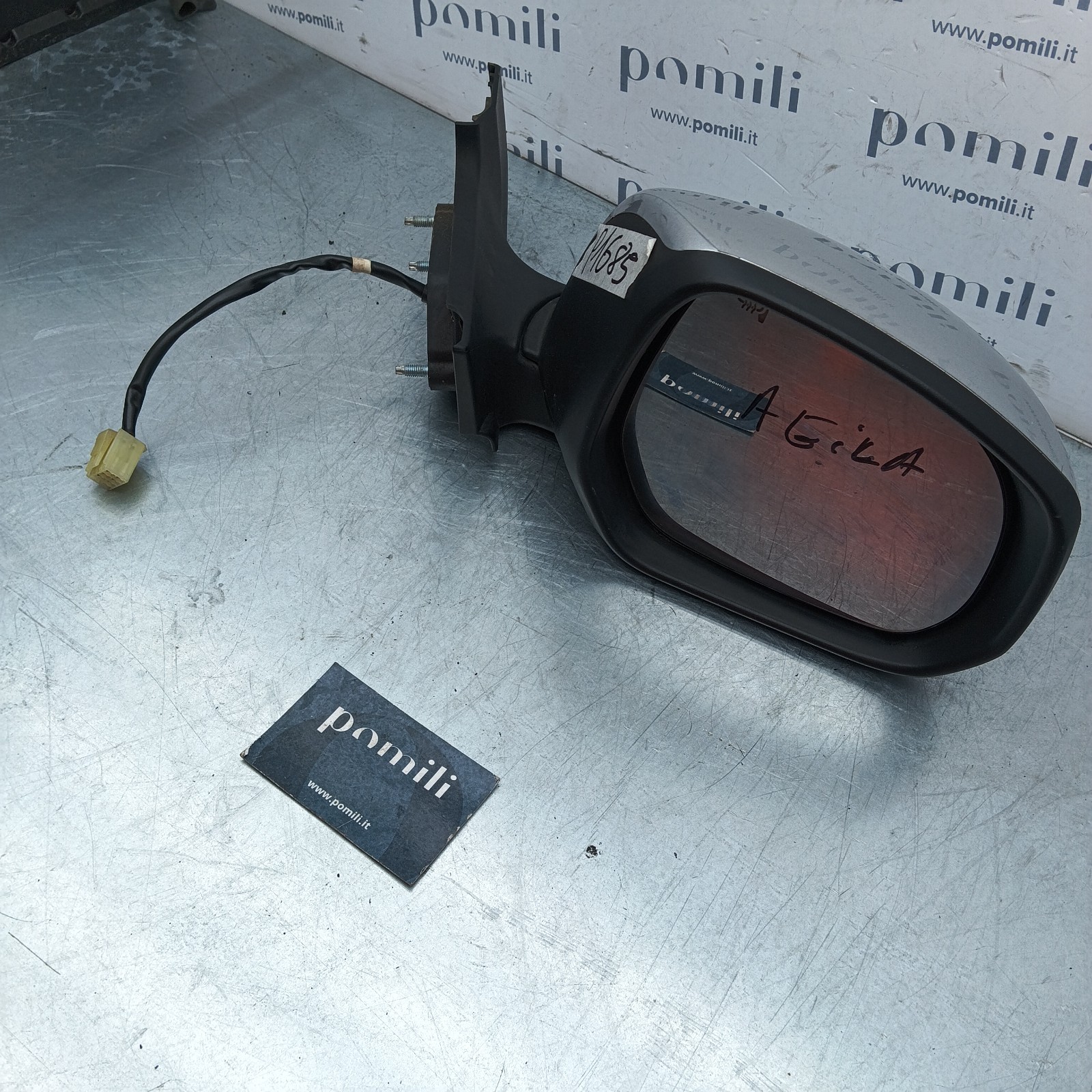 Pomili Cristalli Opel Agila B specchietto retrovisore destro 5 pin usato