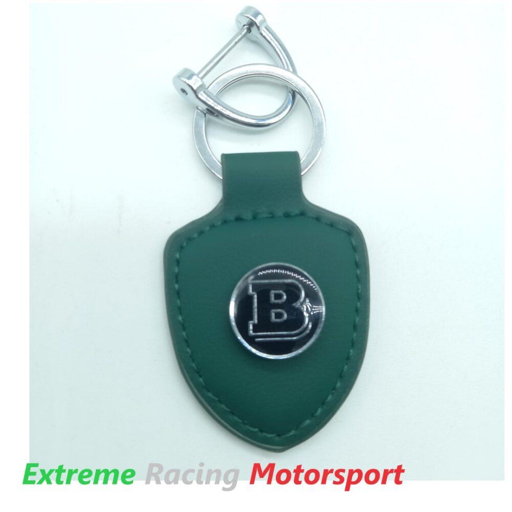 Xtreme Racing Portafogli e Articoli in Ecopelle Portachiavi Ecopelle Green New25 Brabus verde