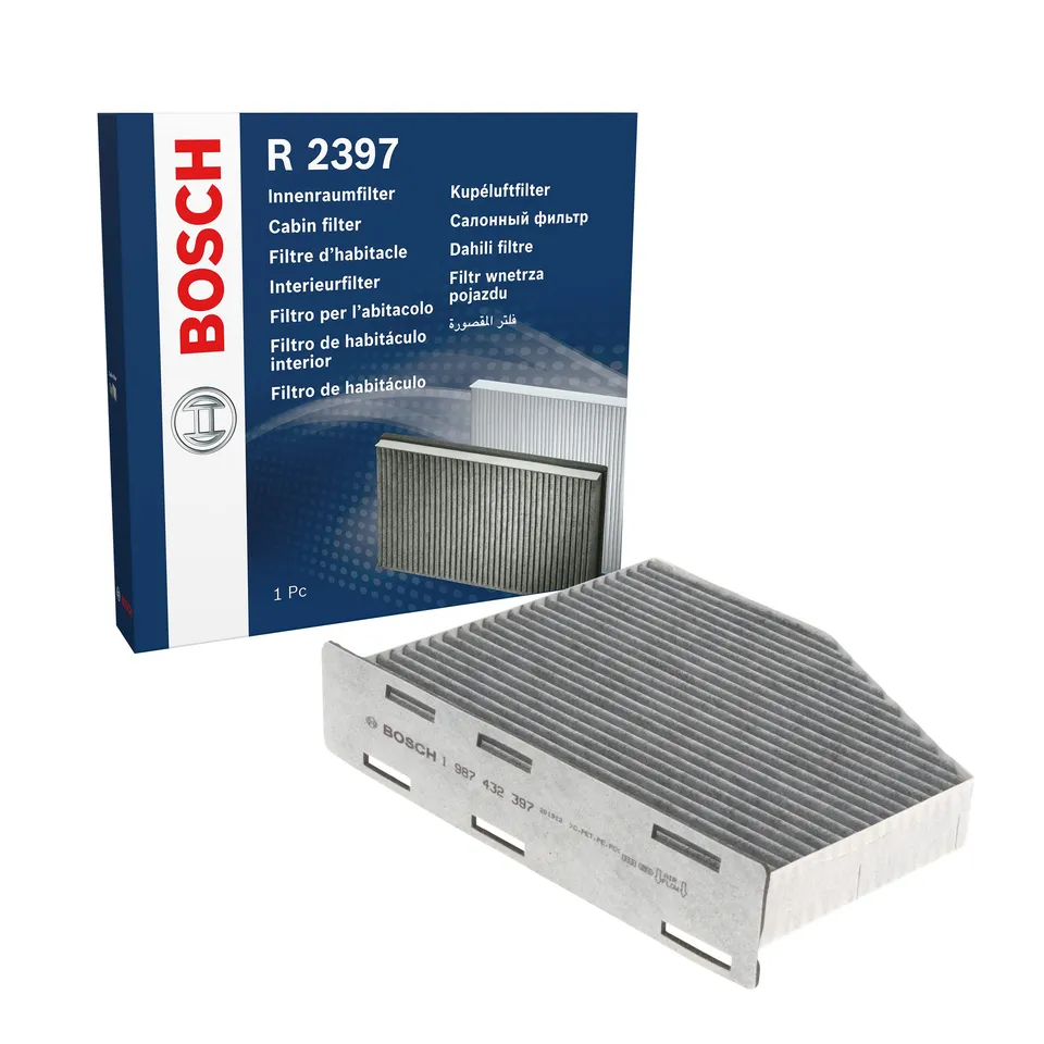 Bosch HCP Filtri 1987432397 filtro abitacolo ai carboni attivi 288x215x33 mm