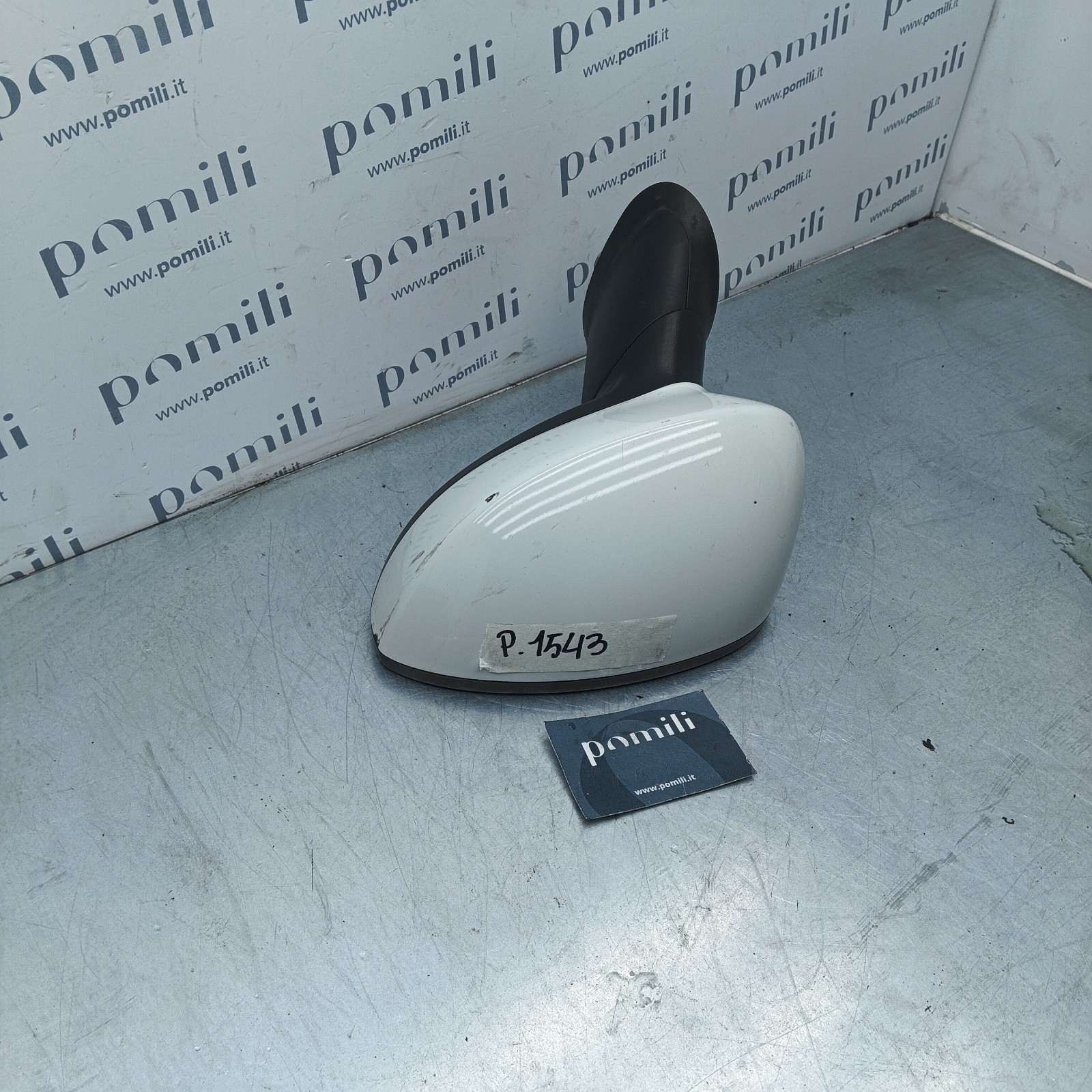 Pomili Cristalli Fiat 500 specchietto sinistro usato OEM 021046