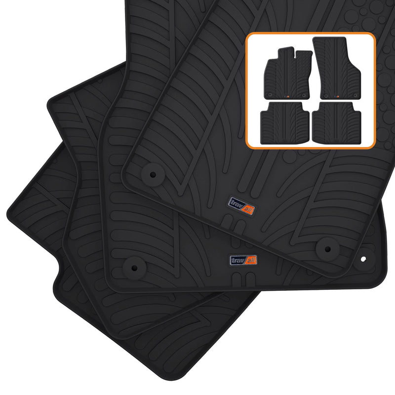 Travall Car Mats VW Arteon 2017-2023 tappetini auto in gomma