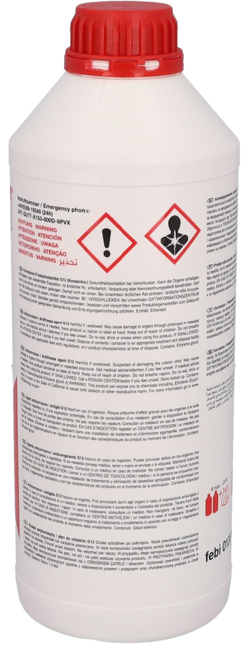 Bilstein Fluidi 19400 antigelo G12 Plus 1,5 l concentrato violetto
