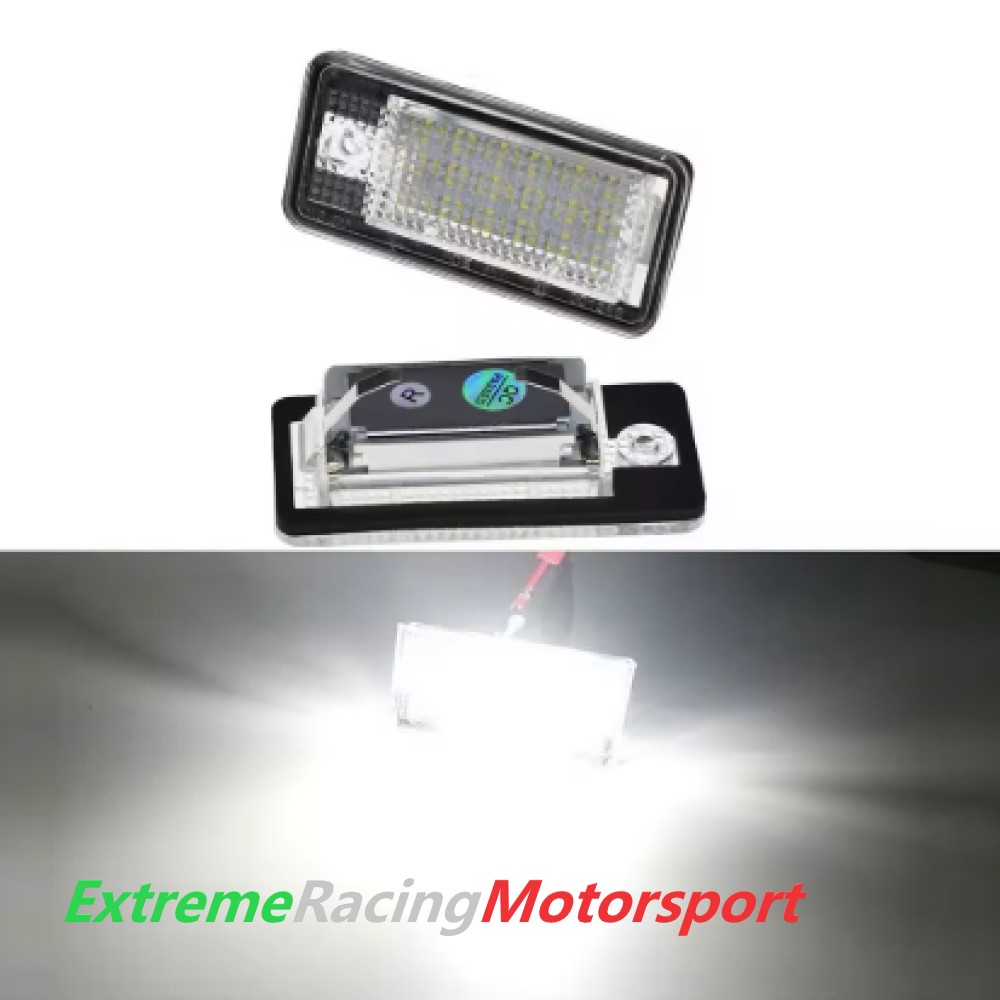 Xtreme Racing Accessori per Illuminazione LED Audi A5 08-16 placchette LED targa bianche IP68 coppia