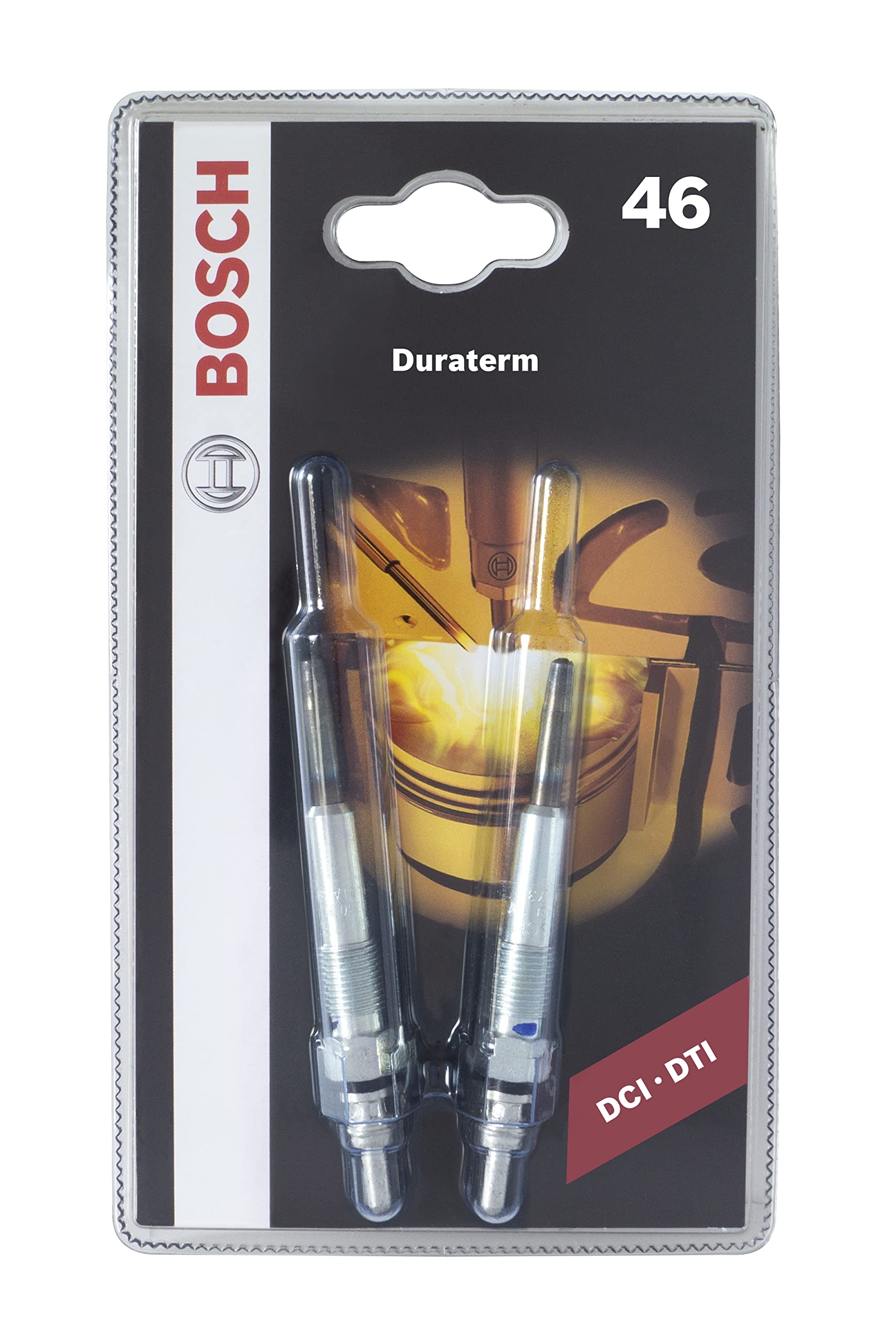 Bosch Candelette 0250212009 (GLP224) candeletta Duraterm 1 pezzo metallo