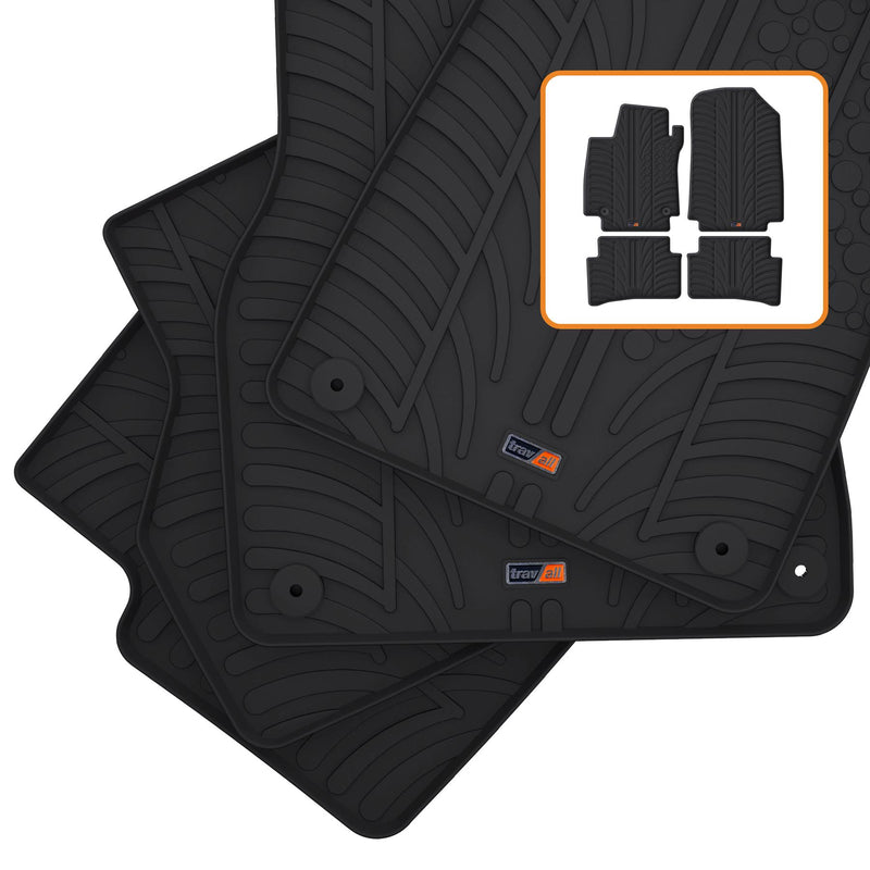 Travall Car Mats Renault Clio Tappetini auto gomma