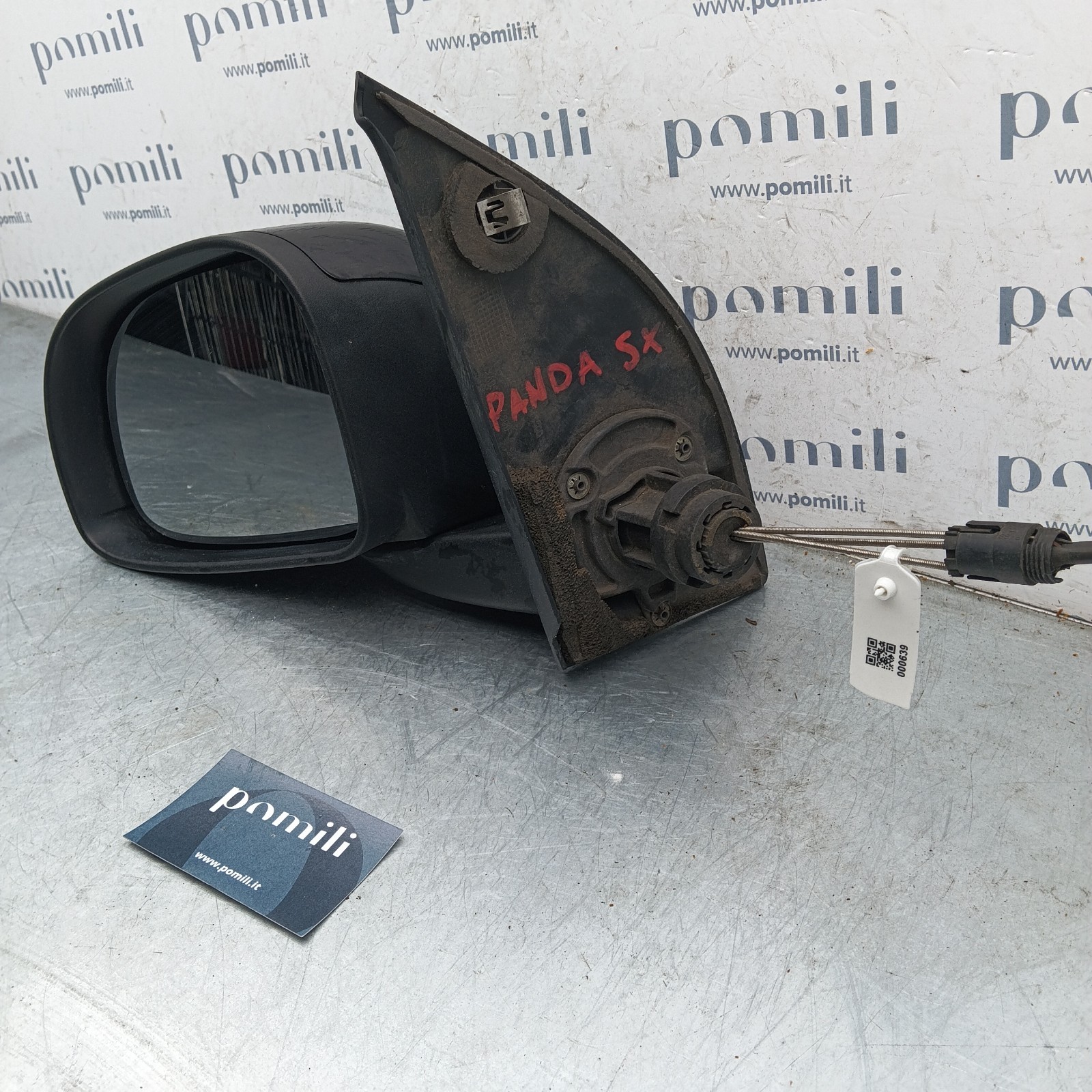 Pomili Cristalli Specchietto retrovisore Fiat Panda 312 sinistro usato