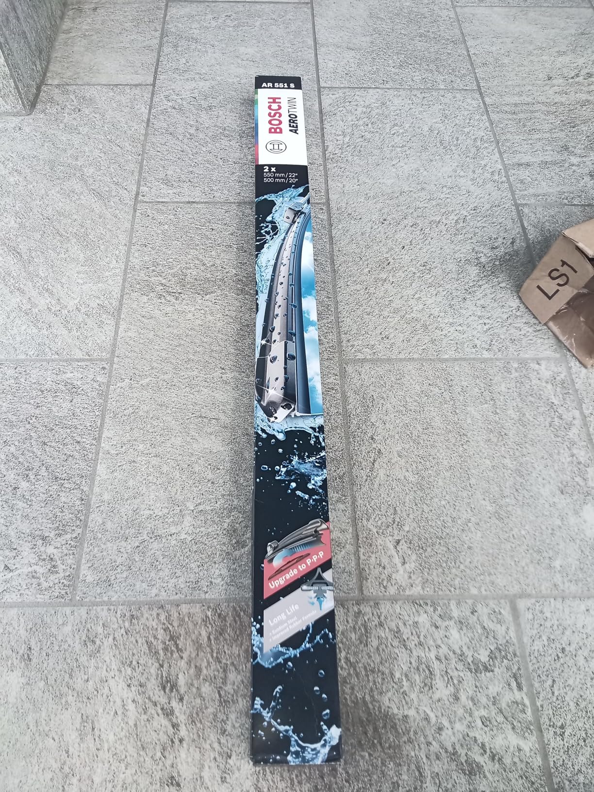 Bosch Aerotwin AR551S spazzole tergicristallo 550/500 mm, set 2 flat blade