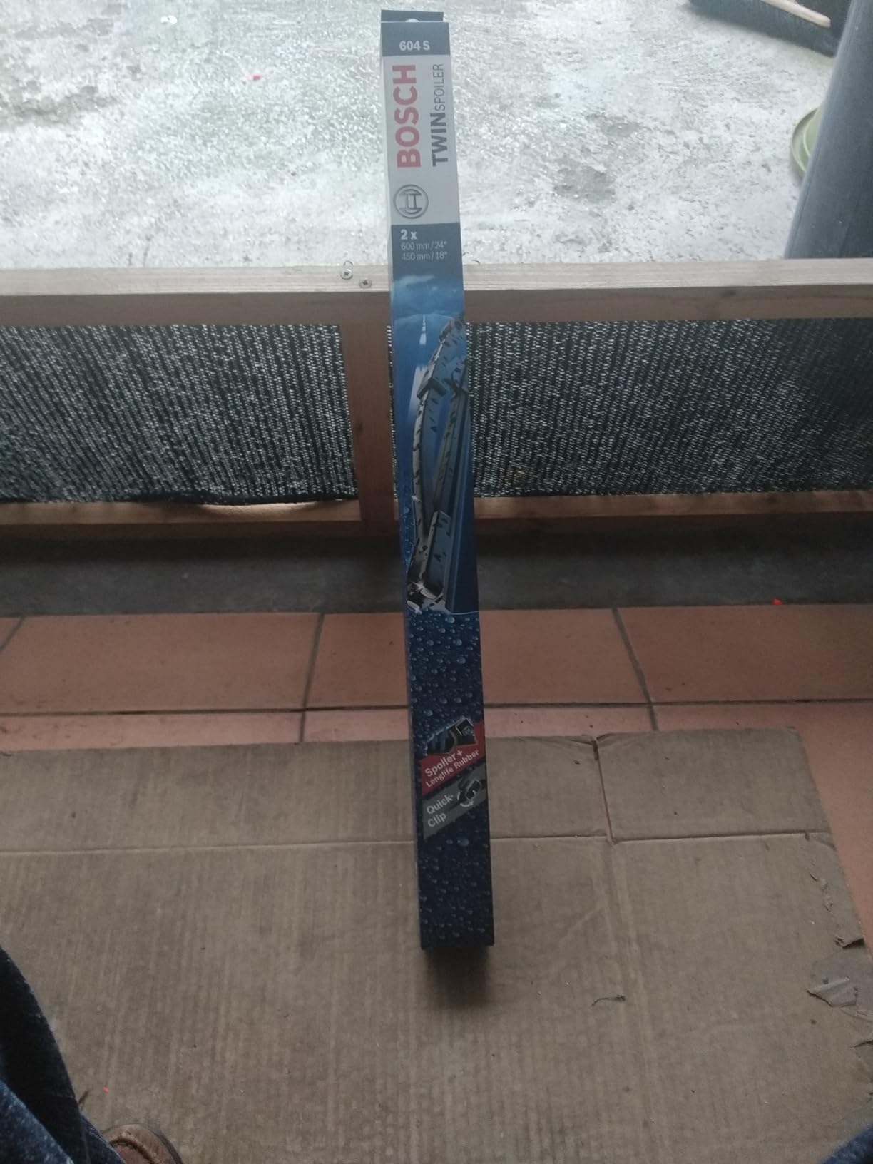 Bosch Twin 3397118303 spazzole tergicristallo anteriori con spoiler 600/450 mm