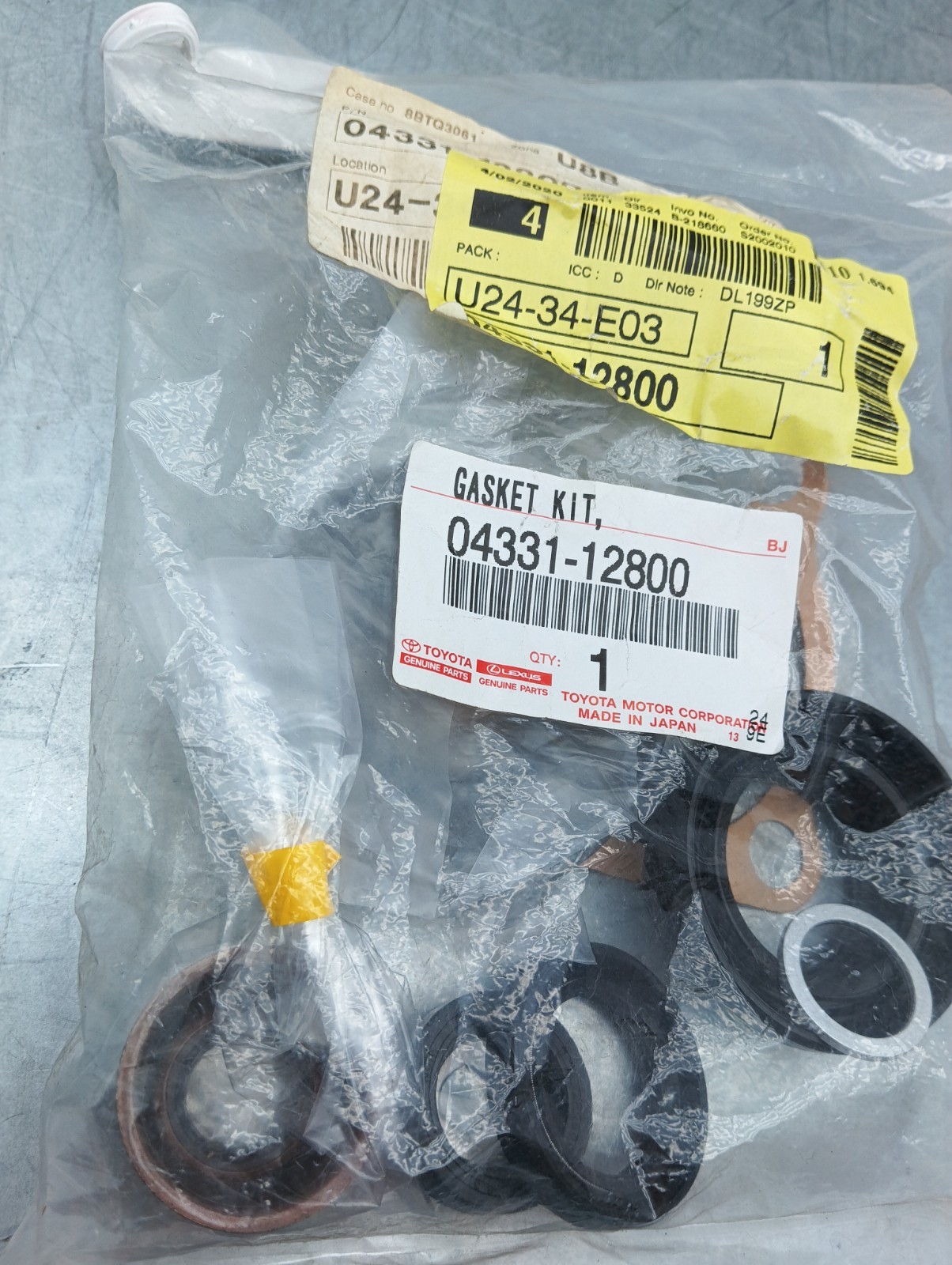Pomili Cambio e trasmissioni Kit guarnizioni cambio Toyota Corolla Matrix 04331-12800