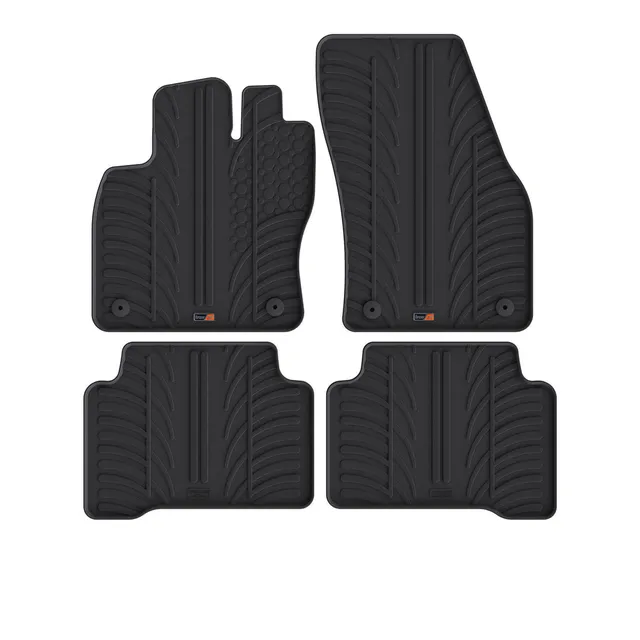Travall Car Mats VW Touran (2015-2026) tappetini gomma su misura