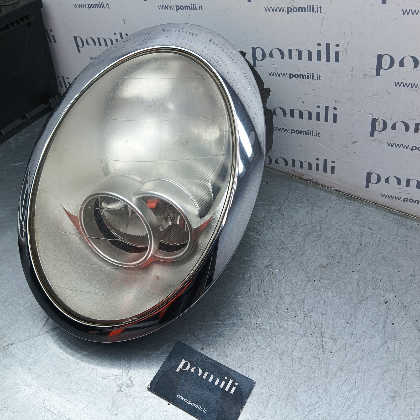 Pomili Fanaleria Faro anteiore destro Mini One/Cooper (2001-06) 6961345 faro usato