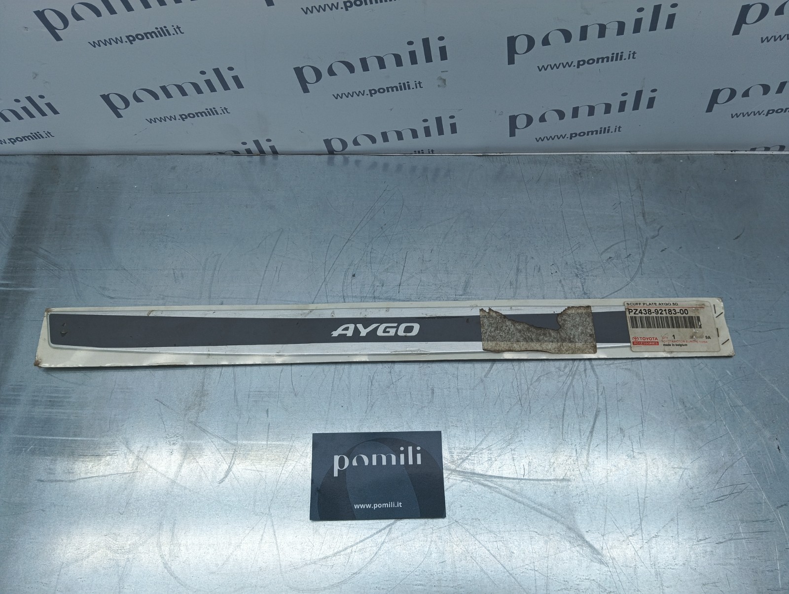 Pomili Lamierati esterni PZ438-92183-00 set battitacchi Toyota Aygo 2 pezzi