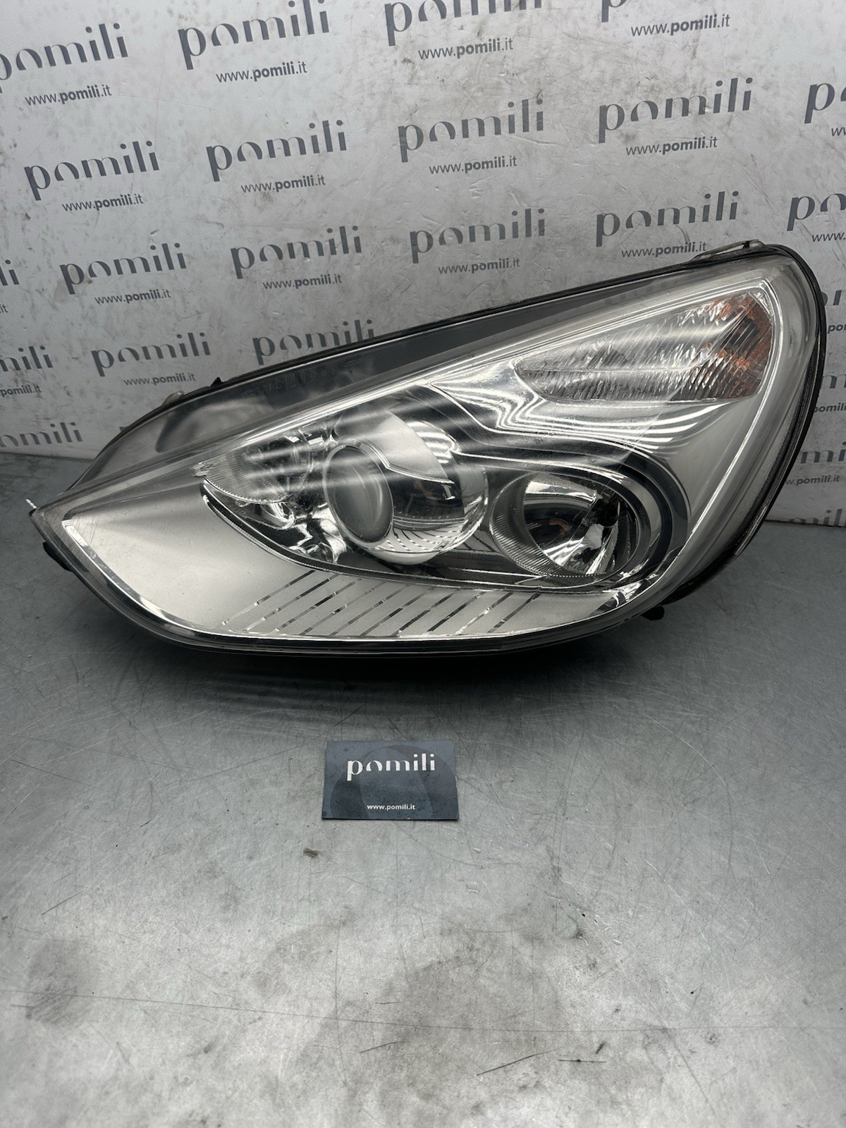 Pomili Fanaleria Faro Sinistro Ford S-Max Galaxy 2006-2010 Xenon Adattivo 6M21-13D153-AK usato