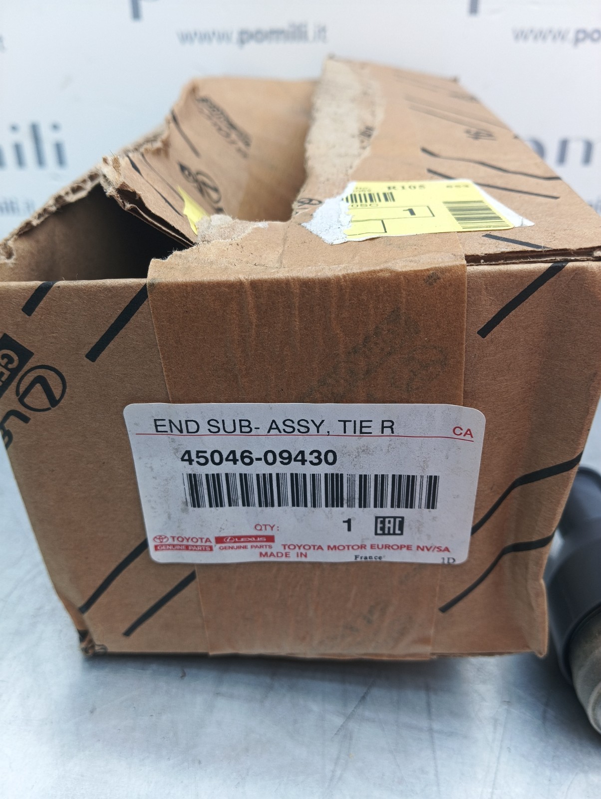 Pomili Altro auto 45046-0F010 tirante sterzo Toyota Avensis Corolla Verso
