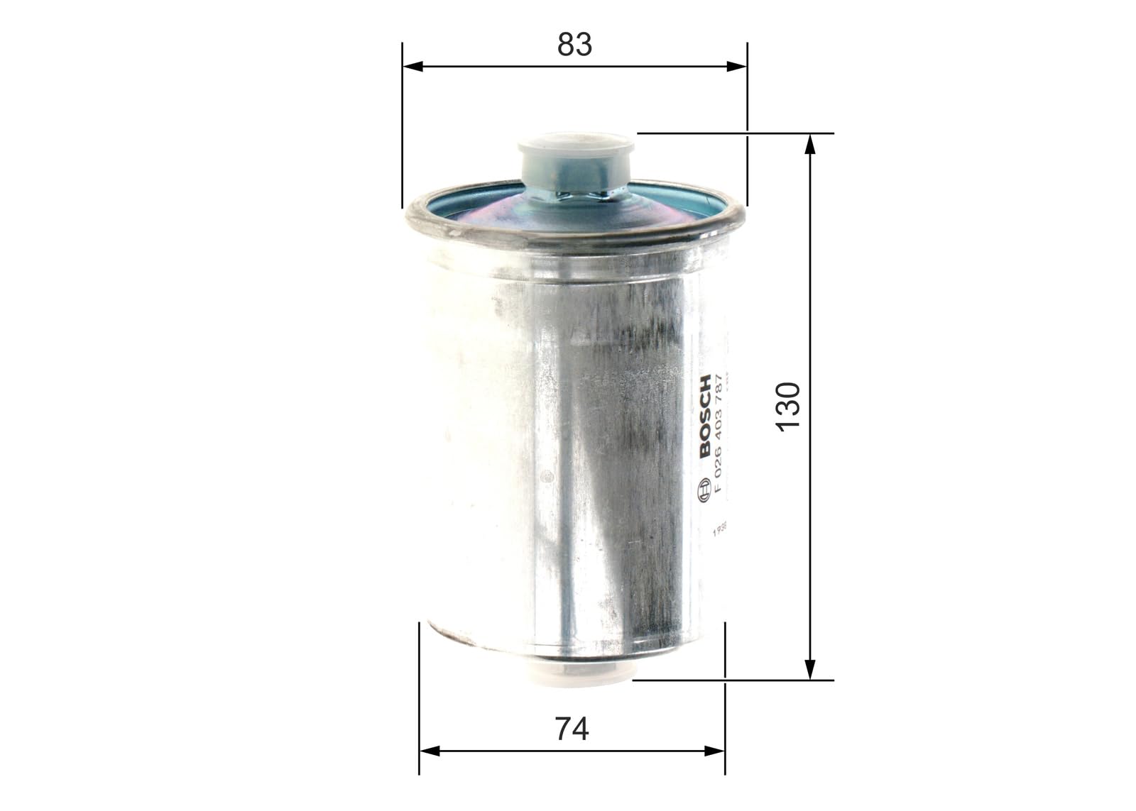 Bosch HCP Filtri F026403787 filtro carburante benzina in linea